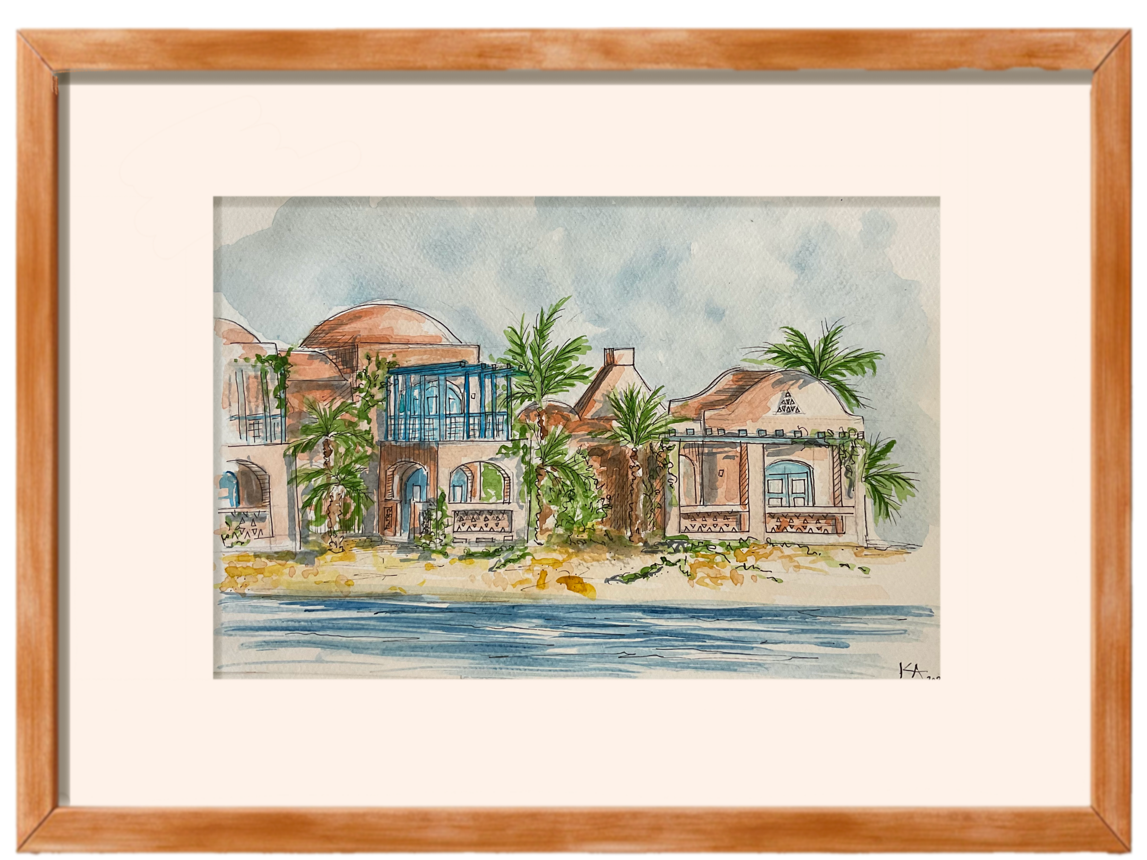 Framed Watercolors