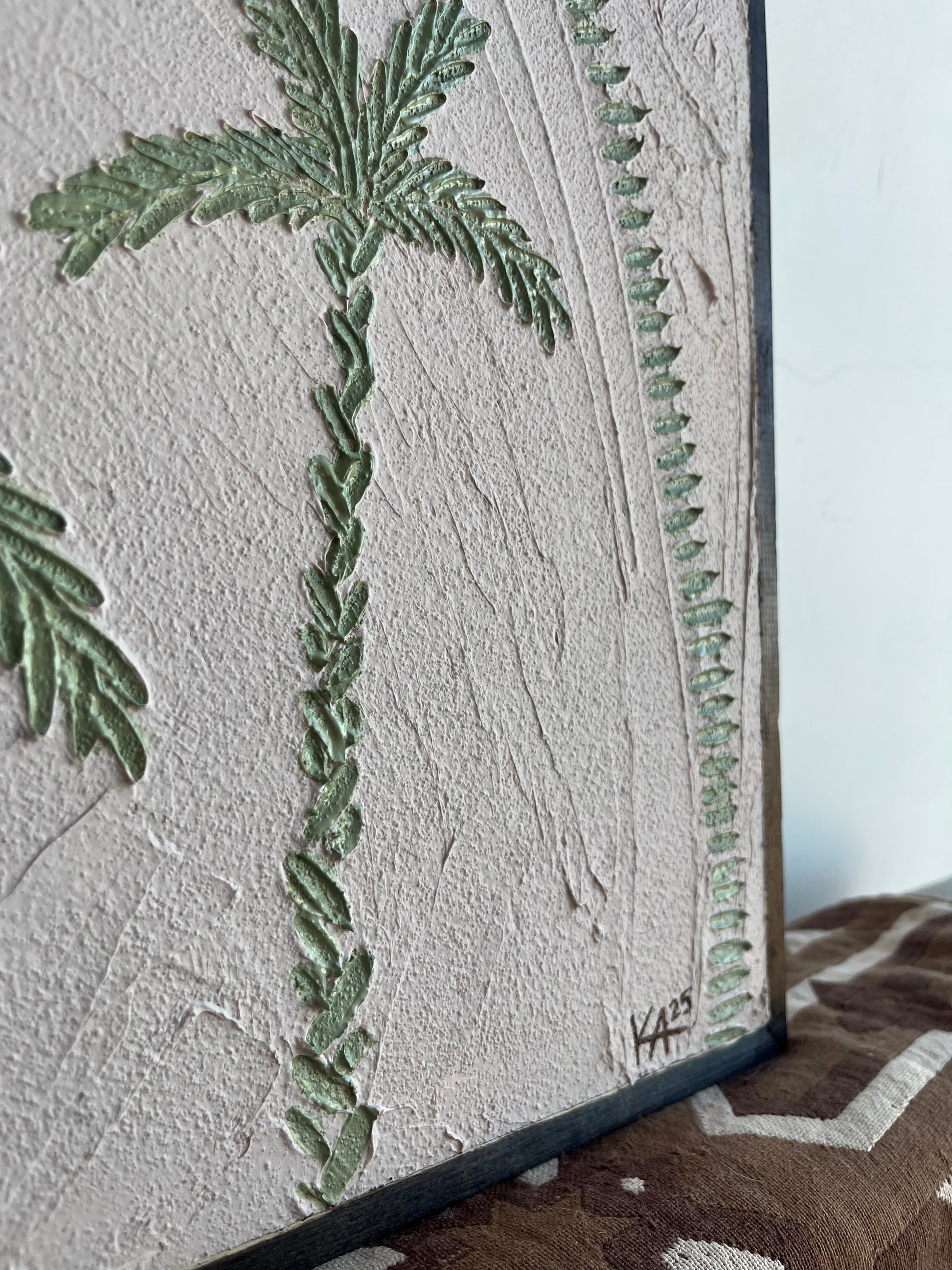 Textured Palm Trees 1
