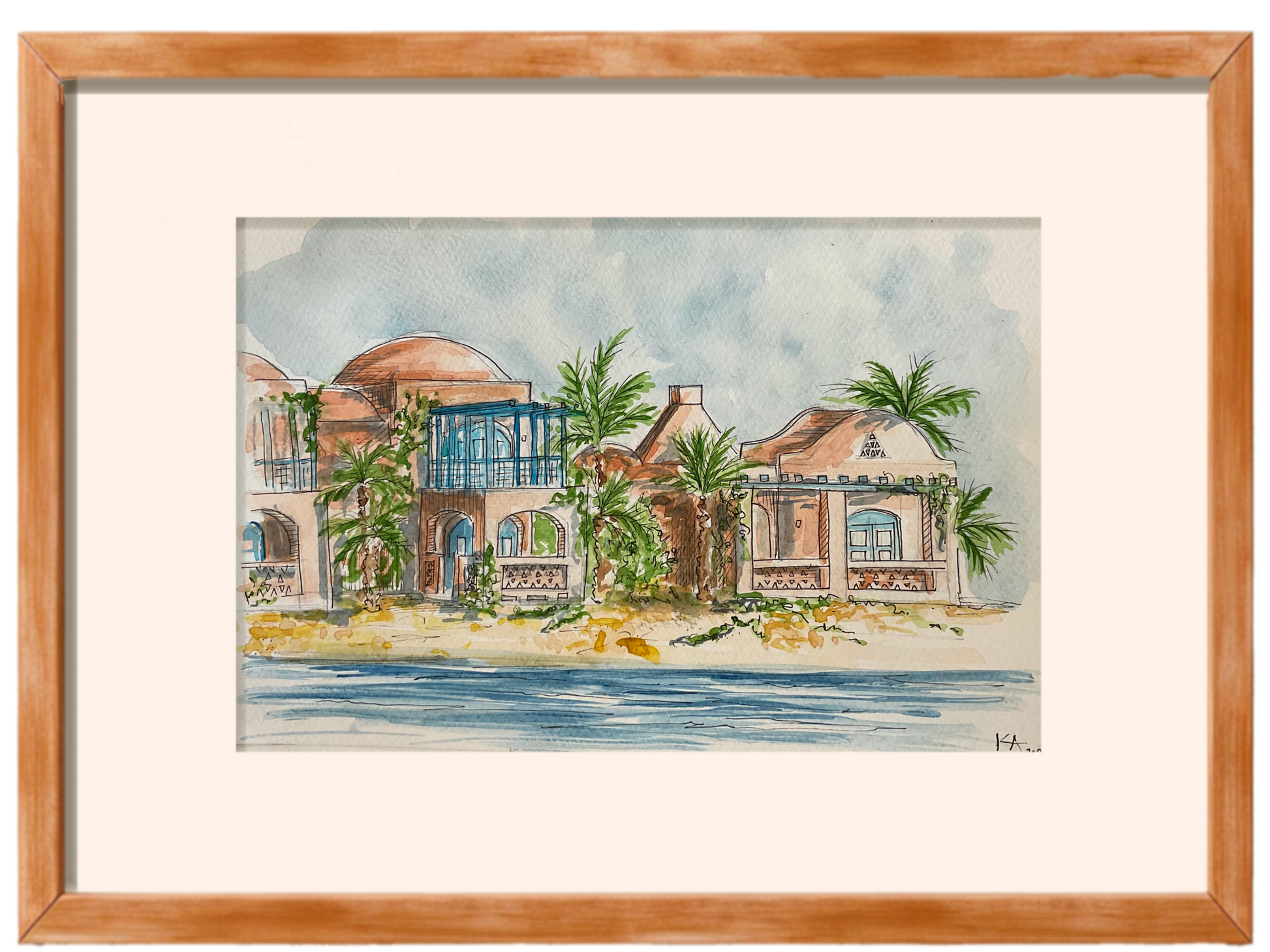Sheraton Hotel (Watercolors)