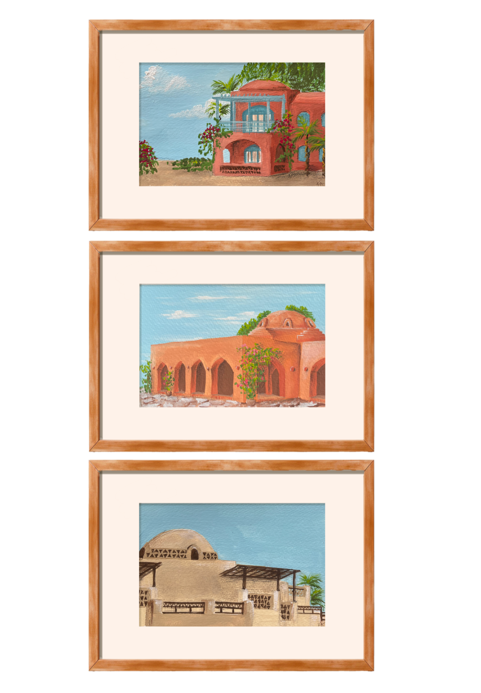 Gouache Prints Set 3