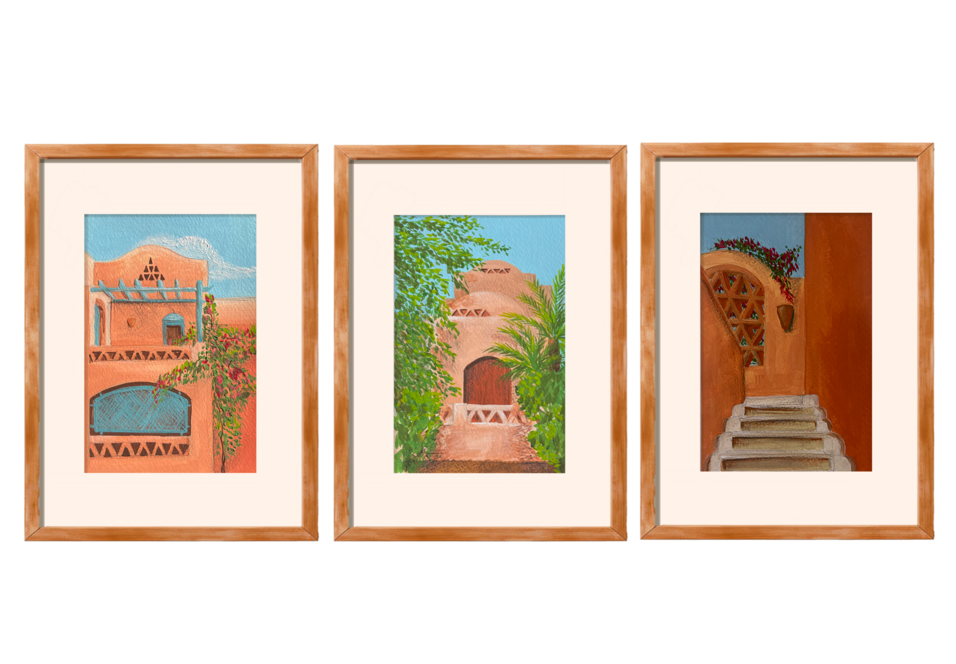 Gouache Prints Set 1