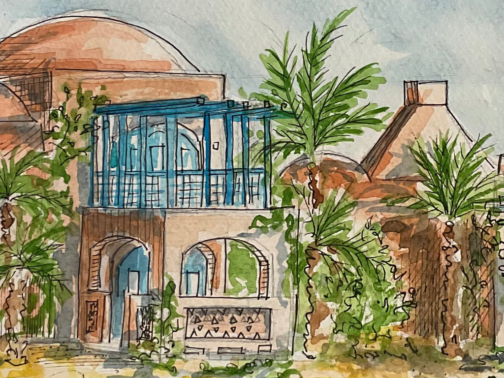 Sheraton Hotel (Watercolors)