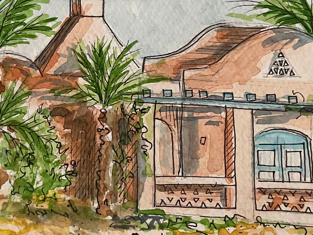 Sheraton Hotel (Watercolors)