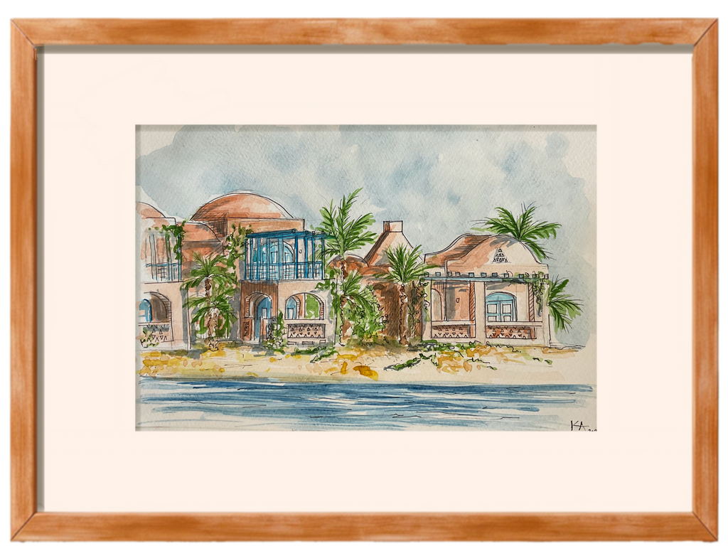 Sheraton Hotel (Watercolors)