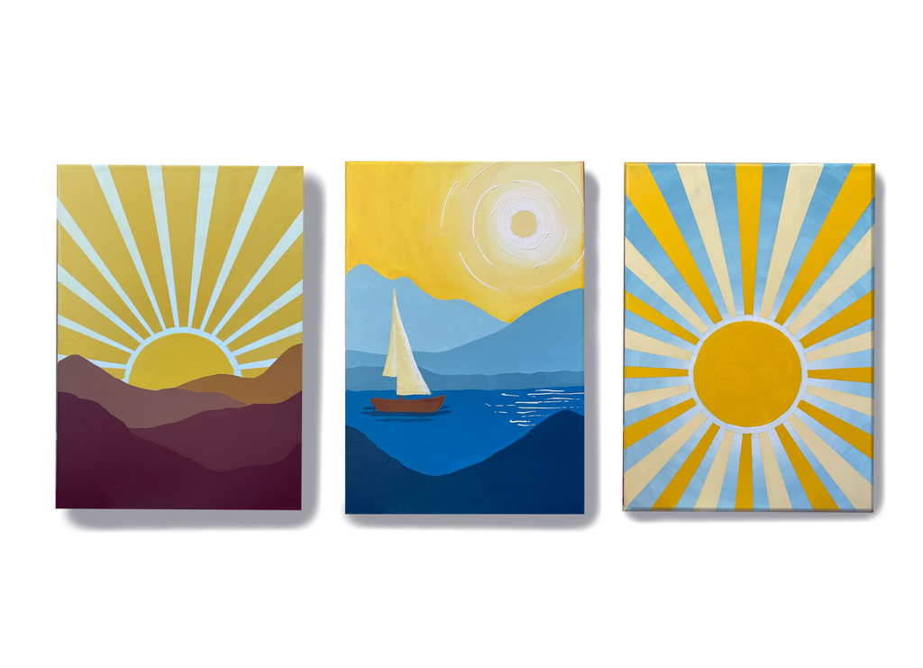 Sun-Kissed Hues Set of 3