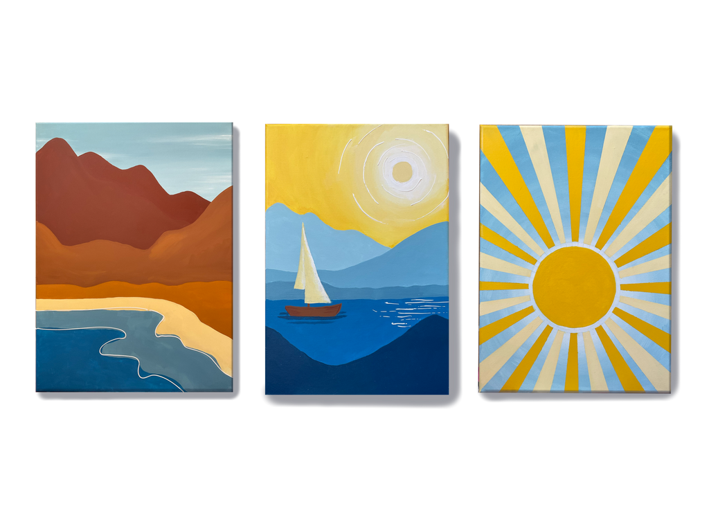 Sun-Kissed Hues Set of 3