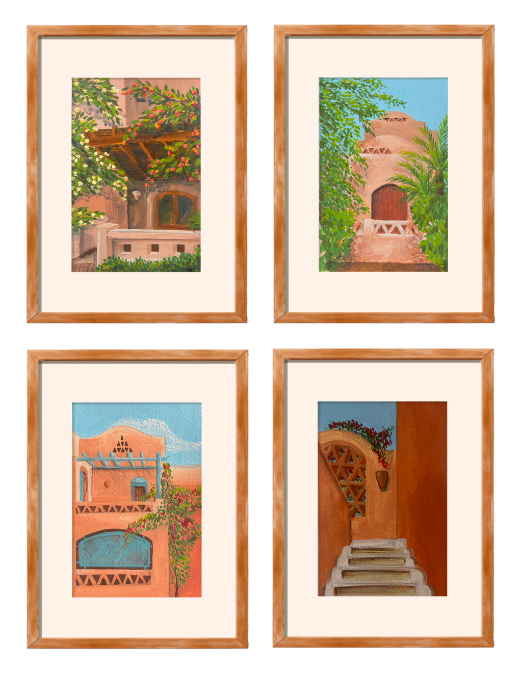 Gouache Prints Set 2